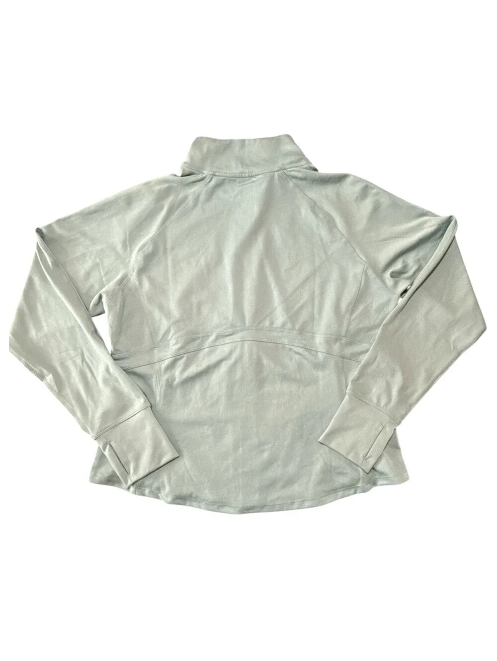 Jockey Tulip Hem Yoga Jacket in Arctic, Size Large